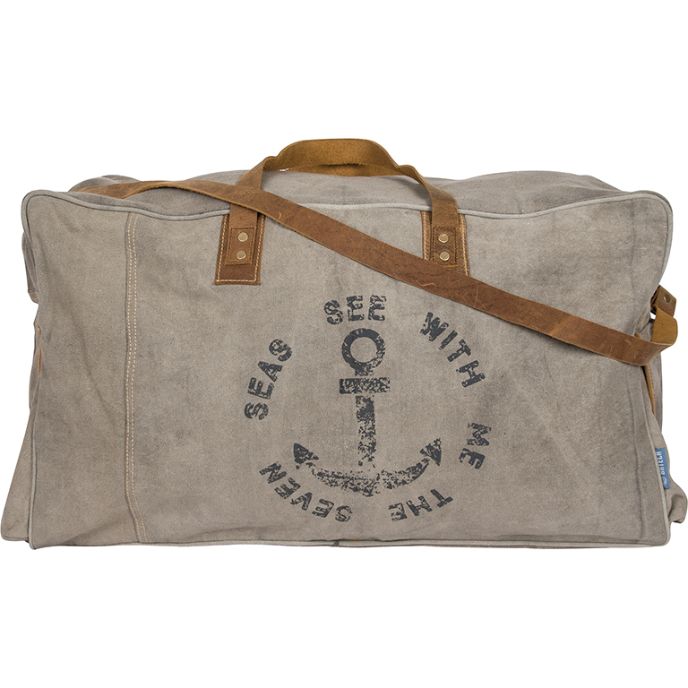 Stoere canvas top tas