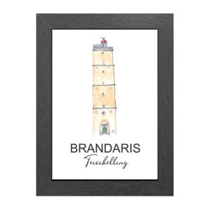 VUURTOREN BRANDARIS TERSCHELLING POSTER