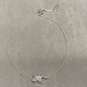 Bracelet starfish ball clasp Silver - Biba