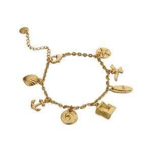 GOUDEN ARMBAND "AT THE BEACH"