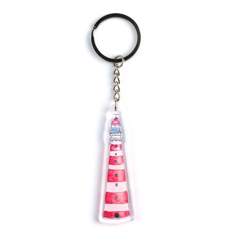 Lighthouse Ameland key ring acrylic