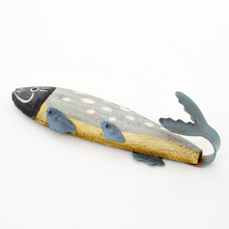 Grauer Fisch-Wandhaken - Batela – Bild 2