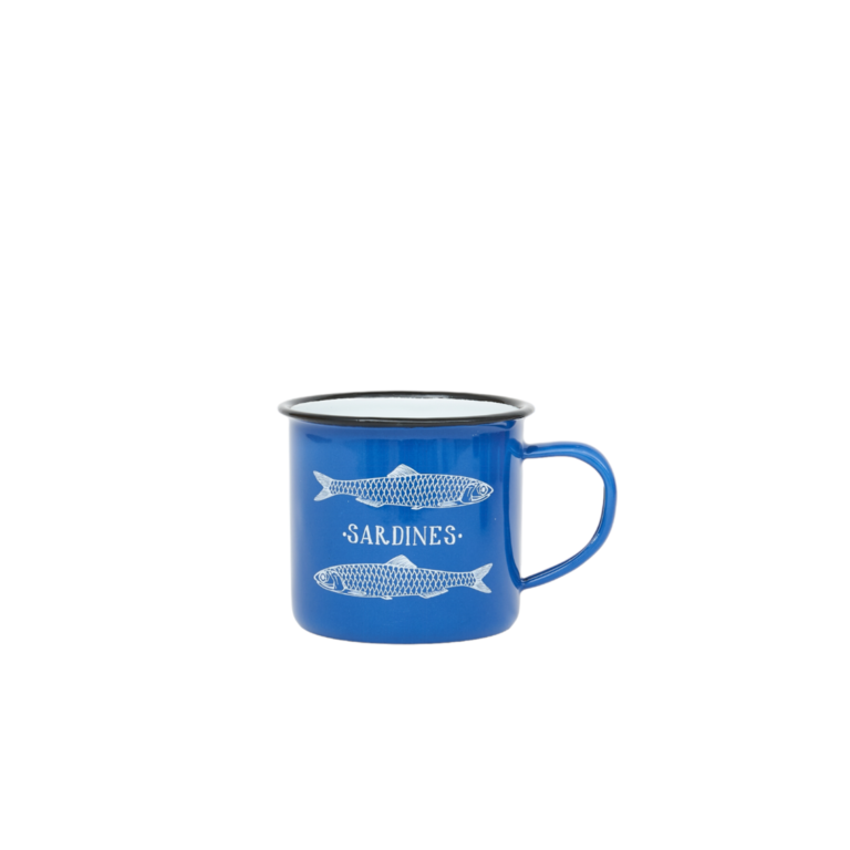 Emailleschale sardinenblau 8x8 - Batela