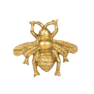 Gouden bij ladeknop