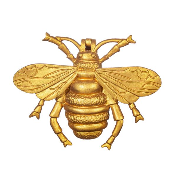 Gouden deurklopper bijen