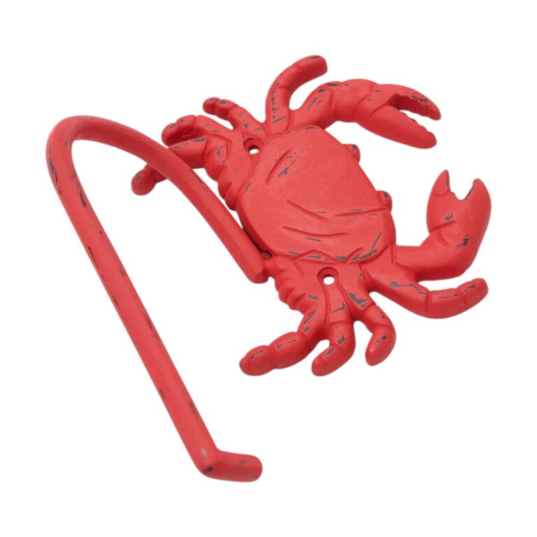 Toilettenpapierhalter rote Krabbe